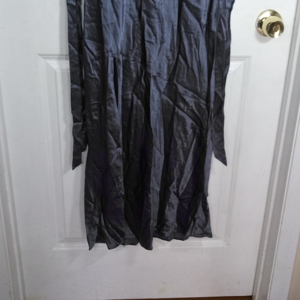 Topshop Tie Back Satin Bridesmaid Slipdress Size 4 - Picture 5 of 13